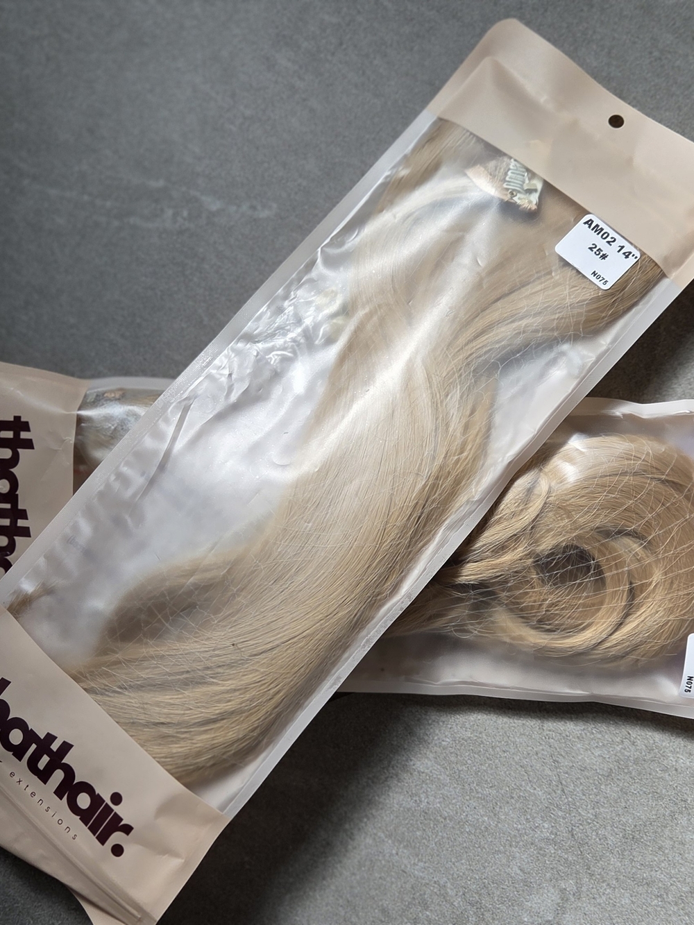 That Hair: Blonde Clip-In Hair Extensions - Light Blonde